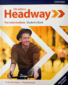 učebnice angličtiny New Headway Pre-Intermediate 5th edition SB 