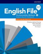učebnice angličtiny English File 4th Edition Pre-intermediate Multipack