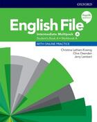 učebnice angličtiny English File 4th Edition Intermediate Multipack