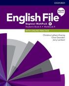učebnice angličtiny English File 4th Edition Beginner Multipack