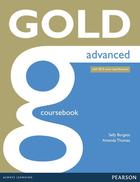 učebnice angličtiny Gold Advanced Coursebook with online audio