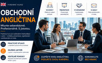 Obchodní angličtina pro firmy | Schůzky • Prezentace • Vyjednávání - Kurz angličtiny - Praha 17 - Řepy