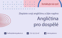 Online kurzy pro dospělé - Kurz angličtiny - Teplice