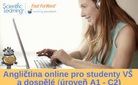 Online kurz SciLearn English pro studenty VŠ a dospělé (úroveň A1 - C1) - Kurz angličtiny - Děčín