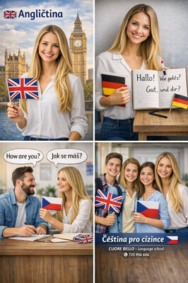 Cuore Bello language school - Jazyková škola - Ostrava Stará Bělá - ilustrační foto