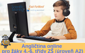 Online kurz SciLearn English pro žáky 4.-6. třídy ZŠ (úroveň A2) - Kurz angličtiny - Kněžmost