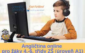 Online kurz SciLearn English pro začátečníky - úroveň A1 (žáci 4.-6. třídy ZŠ) - Kurz angličtiny - Kněžmost