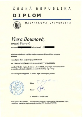 Diplom Filologie