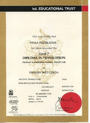 Diploma in Translation